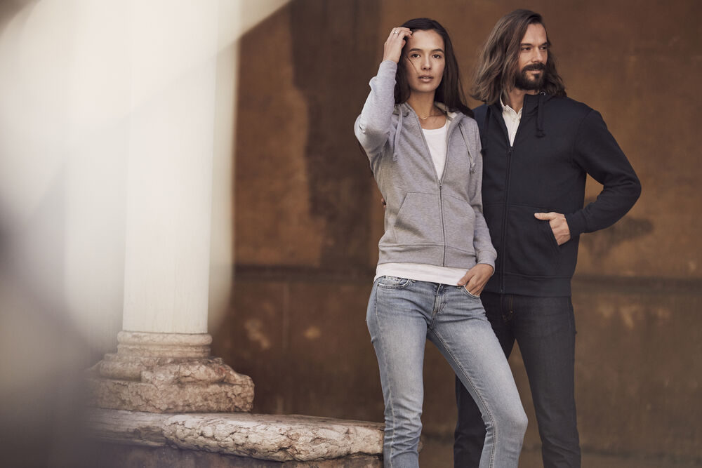 Skälby Köping - Zip-Hoodie med liten logga