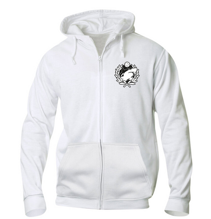 Skälby Köping - Zip-Hoodie med liten logga